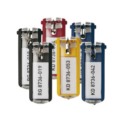 Cassetta portachiavi da muro - 37 x 28 x 7,5 cm - 128 posti - grigio antracite - Metalplus