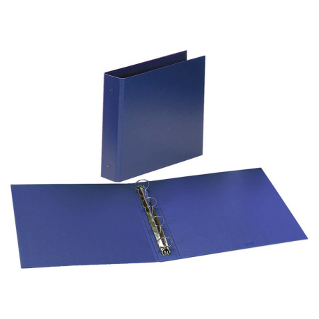 Raccoglitore Europa - 22 x 30 cm - 4 anelli tondi 50 mm - dorso 6 cm - blu - Favorit