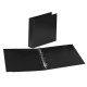 Raccoglitore Europa - 22 x 30 cm - 4 anelli tondi 50 mm - dorso 6 cm - nero - Favorit
