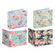 Raccoglitore Nature Flowers - A4 - cm 4 anelli da 30mm - dorso 4 cm - Pigna