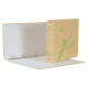 Raccoglitore Oxford Green - 22 x 30 cm - 4 anelli tondi 30 mm - dorso 4 cm - carta riciclata - avana - Esselte