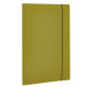 Cartella 3 lembi con elastico HOLOS - A4 - PP - verde - Fellowes