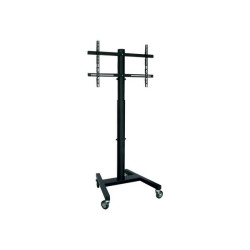 ITB Solution - Carrello - per pannello piatto - nero semilucido - dimensione schermo: 32"-55"
