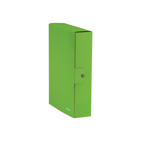 Leitz WOW - Cartella a scatola - larghezza dorsale 80 mm - per 250 x 350 mm - verde lime