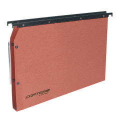 Cartella sospesa Cartesio Plus - armadio - interasse 33 cm - fondo U - 33 x 28 cm - arancio - Bertesi