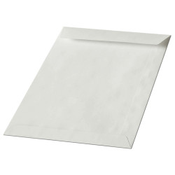 Busta a sacco - lembo non gommato - 10 x 15 cm - 50 gr - bianco - Blasetti - conf. 1000 pezzi