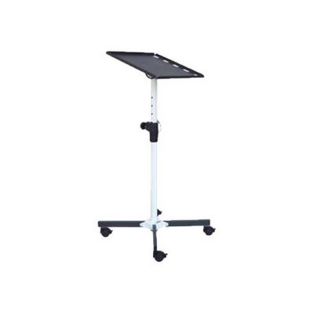 ITB Solution Projection - Carrello - per proiettore / notebook / DVD/ proiettore per lucidi - nero, bianco