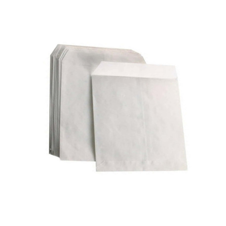 Busta a sacco - lembo non gommato - 13 x 18 cm - 60 gr - bianco - Blasetti - conf. 1000 pezzi