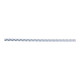GBC CombBind - 10 mm - 21 anelli - A4 (210 x 297 mm) - 65 fogli - bianco - 100 pezzi pettine per la rilegatura in plastica - pe