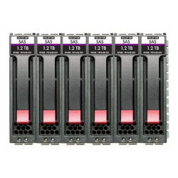 HPE Midline - HDD - 12 TB - hot swap - 3.5" LFF - SAS 12Gb/s - 7200 rpm - incorporato (pacchetto di 6)