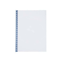 GBC CombBind - 12 mm - 21 anelli - A4 (210 x 297 mm) - 95 fogli - blu - 100 pezzi pettine per la rilegatura in plastica - per P