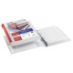 Raccoglitore personalizzabile Stelvio TI - 22 x 30 cm - 4 anelli a D 50 mm - dorso 7,5 cm - rosso - Sei Rota