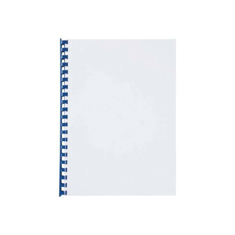 GBC CombBind - 14 mm - 21 anelli - A4 (210 x 297 mm) - 125 fogli - blu - 100 pezzi pettine per la rilegatura in plastica - per 