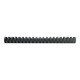 GBC CombBind - 16 mm - 21 anelli - A4 (210 x 297 mm) - 145 fogli - nero - 100 pezzi pettine per la rilegatura in plastica - per