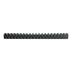 GBC CombBind - 16 mm - 21 anelli - A4 (210 x 297 mm) - 145 fogli - nero - 100 pezzi pettine per la rilegatura in plastica - per