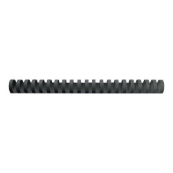 GBC CombBind - 22 mm - 21 anelli - A4 (210 x 297 mm) - 195 fogli - nero - 100 pezzi pettine per la rilegatura in plastica - per