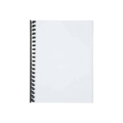 GBC CombBind - 25 mm - 21 anelli - A4 (210 x 297 mm) - 225 fogli - nero - 50 pezzi pettine per la rilegatura in plastica - per 