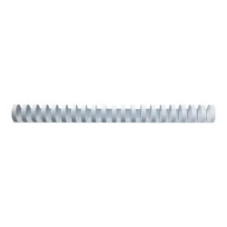 GBC CombBind - 28 mm - 21 anelli - A4 (210 x 297 mm) - 240 fogli - bianco - pettine per la rilegatura in plastica - per P/N: 21