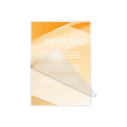 GBC Document Laminating Pouch - 250 micron - confezione da 100 - extra lucido - A6 (105 x 148 mm) rivestimento di plastificazio