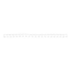 GBC MultiBind - 8 mm - 21 anelli - A4 (210 x 297 mm) - 70 fogli - bianco - 100 pezzi filo per rilegatura - per P/N: IB271212, I