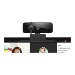 Lenovo Essential - Webcam - colore - 2 MP - 1920 x 1080 - 1080p - audio - USB 2.0 - MJPEG, YUY2