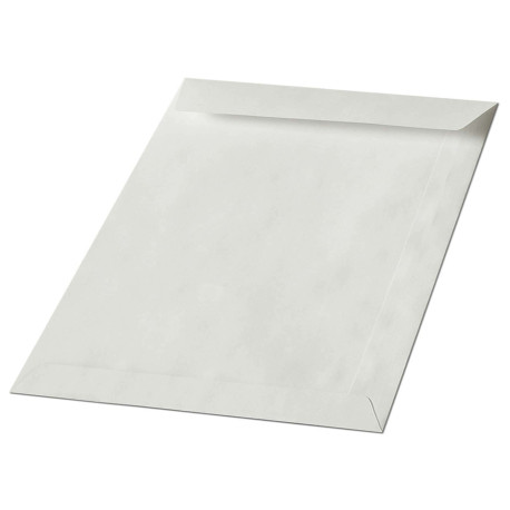 Busta a sacco - lembo non gommato - 8 x 12 cm - 50 gr - bianco - Blasetti - conf. 2000 pezzi