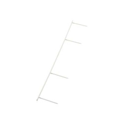 GBC VeloBind - 45 mm - 4 anelli - A4 (210 x 297 mm) - 200 fogli - bianco - 25 pezzi strisce di giunzione in plastica