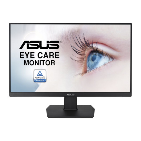 ASUS VA247HE - Monitor a LED - 24" - 1920 x 1080 Full HD (1080p) @ 75 Hz - VA - 250 cd/m² - 3000:1 - 5 ms - HDMI, DVI, VGA - ne