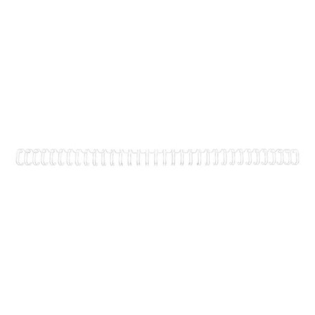GBC WireBind - 14 mm - 34 anelli - A4 (210 x 297 mm) - 125 fogli - bianco - 100 pezzi spirale di rilegatura - per Rexel WB606