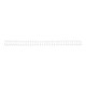 GBC WireBind - 6 mm - 34 anelli - A4 (210 x 297 mm) - 55 fogli - bianco - 100 pezzi spirale di rilegatura - per WireBind W20, W