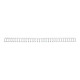 GBC WireBind - 9.5 mm - 34 anelli - A4 (210 x 297 mm) - 85 fogli - argento - 100 pezzi spirale di rilegatura - per Rexel WB606