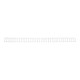 GBC WireBind - 9.5 mm - 34 anelli - A4 (210 x 297 mm) - 85 fogli - bianco - 100 pezzi spirale di rilegatura - per Rexel WB606