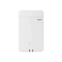 Gigaset N870 IP PRO - Elemento base telefono VoIP wireless - IP-DECTGAPpnCAP - SIP, SRTP, SDP - bianco artico SF9063