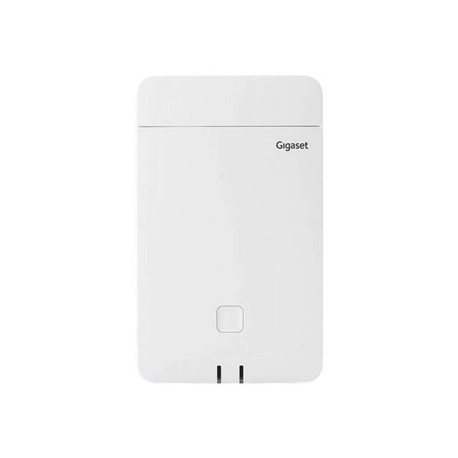 Gigaset N870 IP PRO - Elemento base telefono VoIP wireless - IP-DECTGAPpnCAP - SIP, SRTP, SDP - bianco artico SF9063