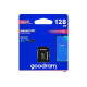 GOODRAM M1AA - Scheda di memoria flash (adattatore da microSDXC a SD in dotazione) - 128 GB - UHS-I U1 / Class10 - UHS-I microS