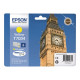 Epson T7034 - 9.6 ml - taglia L - giallo - originale - blister - cartuccia d'inchiostro - per WorkForce Pro WP-4015, WP-4025, W