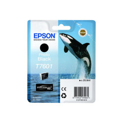 Epson T7601 - 26 ml - nero per foto - originale - blister - cartuccia d'inchiostro - per SureColor P600, SC-P600