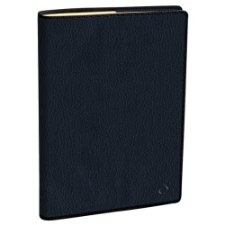 Agenda settimanale Presidente Marlow 2027 - 21 x 27 cm - blu notte - Quo Vadis