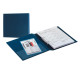 Raccoglitore Sanremo 2000 - 22 x 30 cm - 2 anelli a D 50 mm - dorso 7,5 cm - blu - Sei Rota