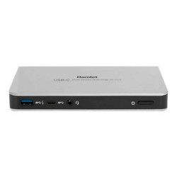 Hamlet HDOCKS500C - Docking station - USB-C - HDMI - GigE