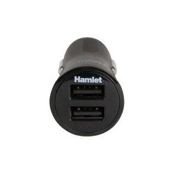 Hamlet XPW12U234 - Adattatore alimentazione per auto - 17 Watt - 3400 mA - Fast Charge (USB)