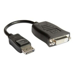 Hamlet XVADP12-DVAC - Adattatore video - DisplayPort (M) a DVI-I (F) - DisplayPort 1.2 - supporto 4K, attivo