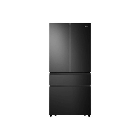 Hisense RF540N4SBF2 - Frigorifero/congelatore - congelatore inferiore della porta francese WiFi - larghezza: 79.4 cm - prof. 70