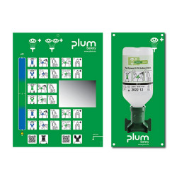 Stazione Lavaggio Oculare Singola con flacone da  ml 500 CE 93/42