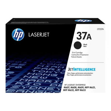 HP 37A - Nero - originale - LaserJet - cartuccia toner (CF237A) - per LaserJet Enterprise M607, M608, M609, MFP M633- LaserJet 