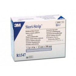 Suture Adesive in TNT Steri Strip mm 12x100 conf 6 pz