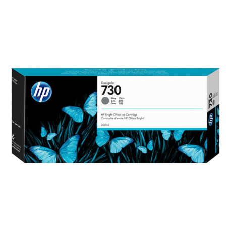 HP 730 - 300 ml - alta capienza - grigio - originale - DesignJet - cartuccia d'inchiostro - per DesignJet T1700, T1700 PostScri