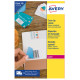 Etichette adesive coprenti BlockOut™ - in carta - laser - permanenti - 45,7 x 21,2 mm - 48 et/fg - 25 fogli - bianco - Avery