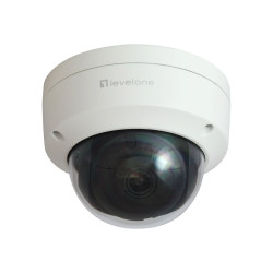 LevelOne GEMINI series FCS-3403 - Telecamera di sorveglianza connessa in rete - cupola - per esterno - resistente a atti vandal