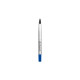 Refill roller Quink standard - punta media - metallo - blu - Parker